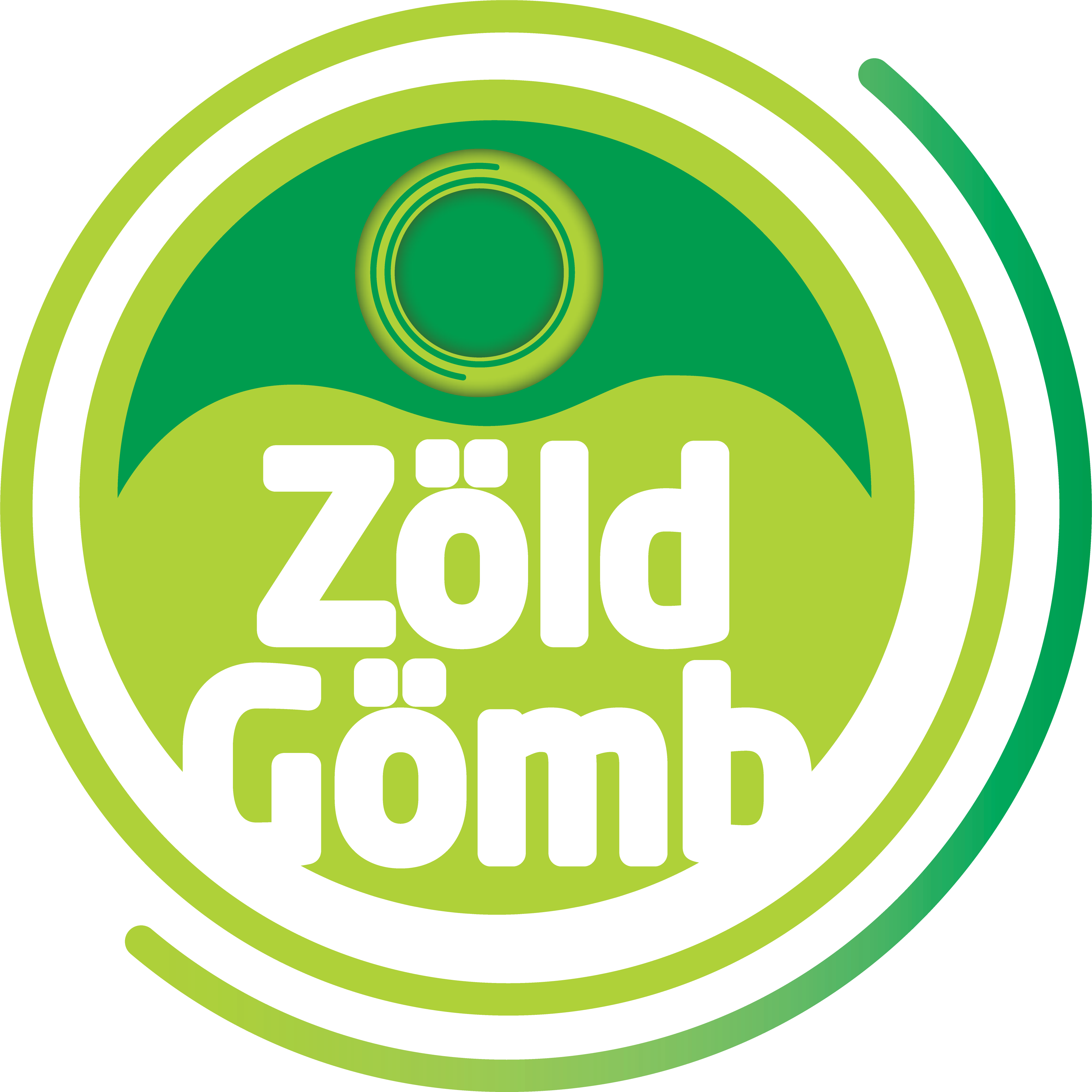 Zöld Gömb Logó